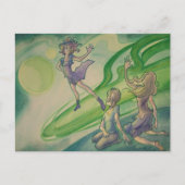 Carte Postale Comète Passerby (Devant)