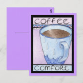 Carte postale Comfort Café (Devant / Derrière)