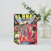 Carte Postale Comics Planètes (Debout devant)