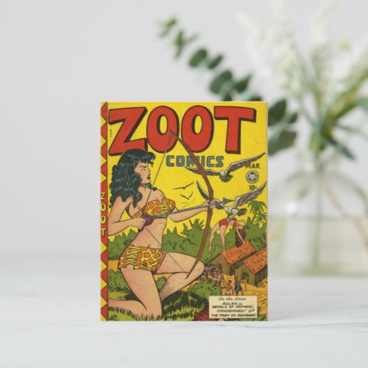 Carte Postale Comics Zoot (Debout devant)