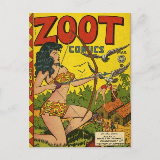 Carte Postale Comics Zoot (Devant)