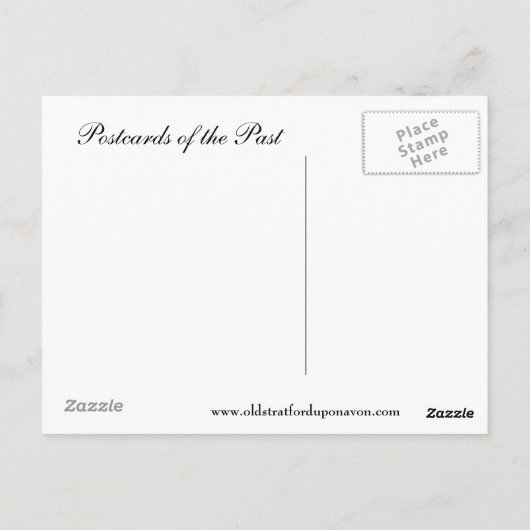 Carte postale comique (Dos)