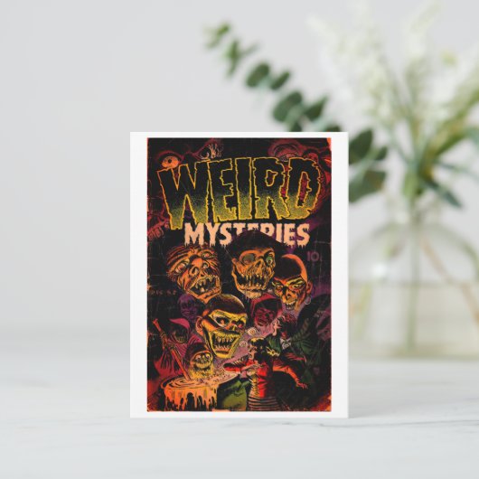 Carte postale comique classique (Debout devant)