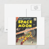 Carte Postale Comique de science-fiction 1 (Devant / Derrière)