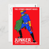 Carte Postale Comique web Junker (Devant / Derrière)