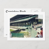 Carte postale Comiskey Park (Devant / Derrière)