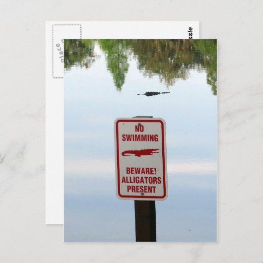 Carte Postale Comité d'accueil pour la Floride (Devant / Derrière)