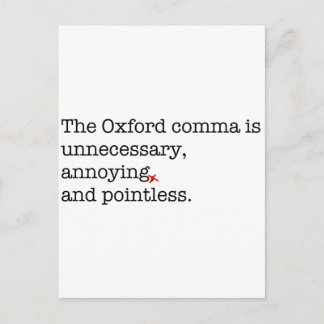 Carte Postale Commande anti-Oxford