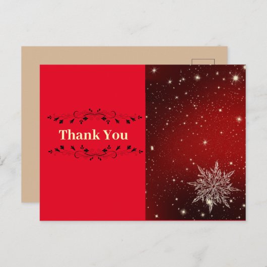 Carte Postale Commande de Noël  (Devant / Derrière)