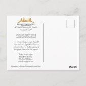 Carte Postale Commande personnalisée pour Sandra (Dos)