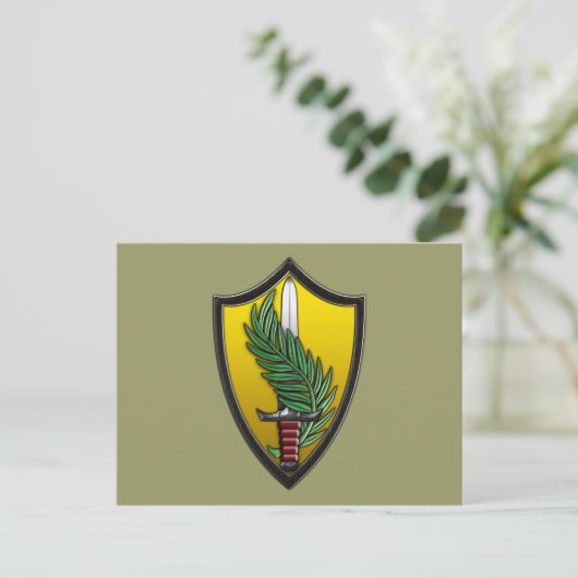 Carte Postale Commandement central américain (Debout devant)