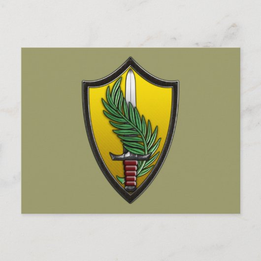 Carte Postale Commandement central américain (Devant)