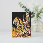 Carte postale : "Commander On Horseback" (Debout devant)