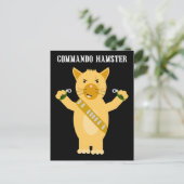 Carte Postale Commando Hamster (Debout devant)