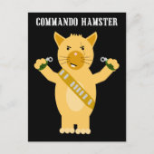 Carte Postale Commando Hamster (Devant)