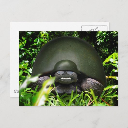 Carte Postale Commando lent (Devant / Derrière)