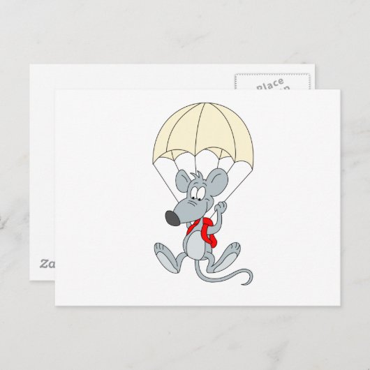 Carte Postale commando rat (Devant / Derrière)