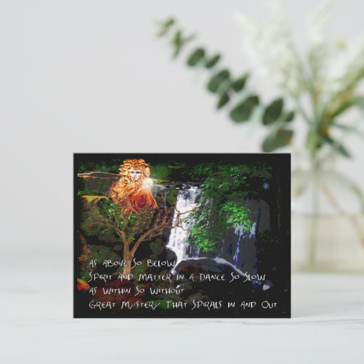 Carte Postale Comme Ci-Dessus (Debout devant)