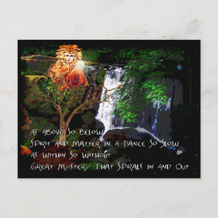 Carte Postale Comme Ci-Dessus