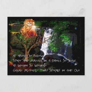 Carte Postale Comme Ci-Dessus