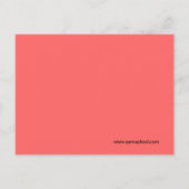 Carte Postale Comme deux pièces d'un puzzle (Dos)