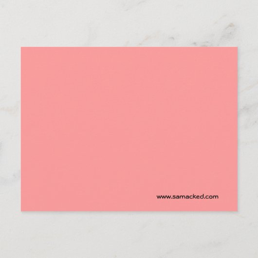 Carte Postale Comme deux pièces d'un puzzle (Dos)