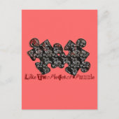 Carte Postale Comme deux pièces d'un puzzle (Devant)