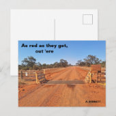 Carte Postale Comme ils deviennent rouges (Devant / Derrière)