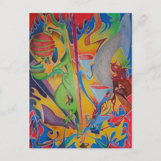 Carte Postale Comme le monde tourne (Devant)