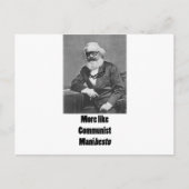 Carte Postale Comme ManiBESTO ! (Devant)