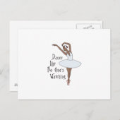 Carte Postale Comme Personne Ne Regardant (Devant / Derrière)