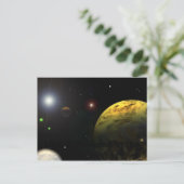 Carte Postale Comme un diamant dans le ciel (Debout devant)