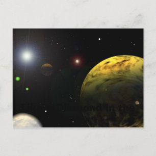 Carte Postale Comme un diamant dans le ciel