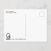 Carte Postale Comme un Eggshell (Dos)