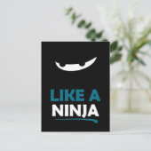 Carte Postale Comme Un Ninja (Debout devant)