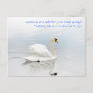 Carte Postale Comme un nuage blanc