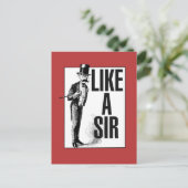 Carte Postale Comme un SIR (Debout devant)