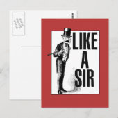 Carte Postale Comme un SIR (Devant / Derrière)