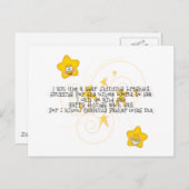 Carte Postale comme une étoile brillante (Devant / Derrière)