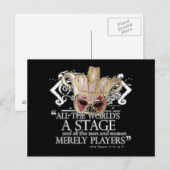 Carte Postale Comme Vous L'Aimez Citer (Devant / Derrière)