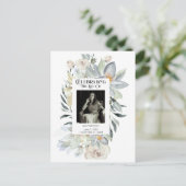 Carte postale commémorative avec cadre en eucalypt (Debout devant)