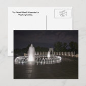 Carte postale commémorative de la Seconde Guerre m (Devant / Derrière)