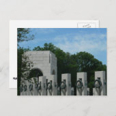 Carte postale commémorative de la Seconde Guerre m (Devant / Derrière)