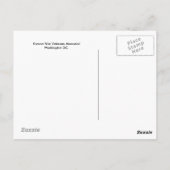 Carte postale commémorative des anciens combattant (Dos)