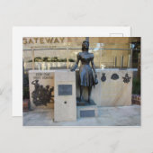 Carte postale commémorative des femmes ayant servi (Devant / Derrière)