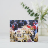 Carte postale commémorative du jubilé de diamant (Debout devant)