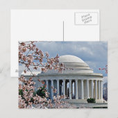 Carte postale commémorative Jefferson (Devant / Derrière)