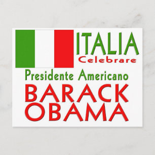 Carte Postale COMMÉMORER Le Président Obama Inauguration Objet d