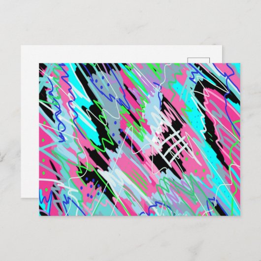 Carte Postale Commencer à fleurir (Devant / Derrière)