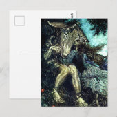Carte Postale « Comment allez-vous, esprit ? » Art de fée par Ar (Devant / Derrière)